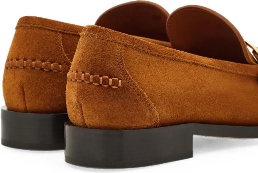 Ferragamo Suède loafers Bruin - Foto 3