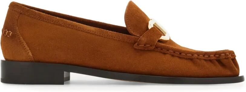 Ferragamo Suède loafers Bruin - Foto 5