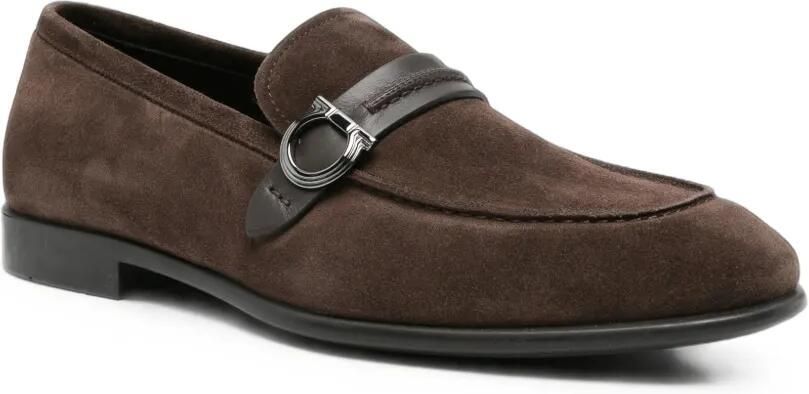 Ferragamo Suède loafers Bruin - Foto 2