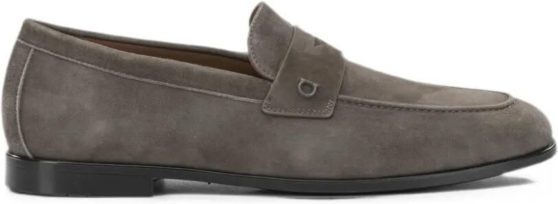 Ferragamo Suède loafers Grijs
