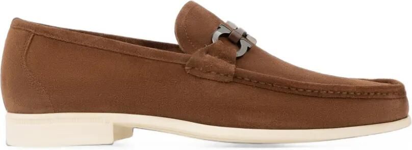 Ferragamo Gancini Ornament loafers Bruin