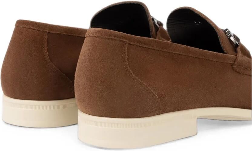 Ferragamo Gancini Ornament loafers Bruin - Foto 4