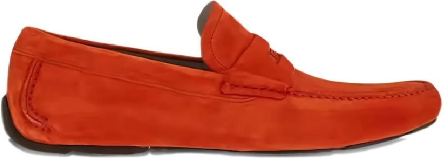 Ferragamo Suède loafers Rood