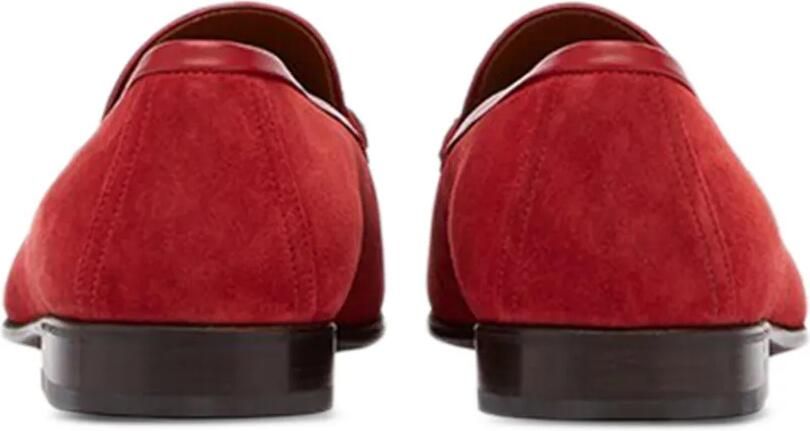 Ferragamo Suède loafers Rood - Foto 2