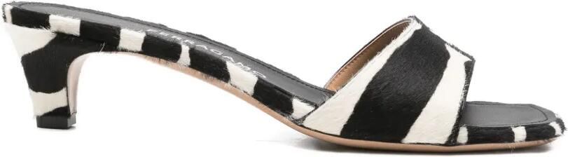 Ferragamo Tatiana sandalen Zwart