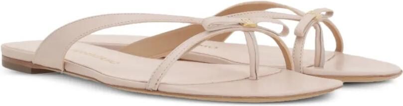 Ferragamo Teenslippers met mini-strik Roze - Foto 4
