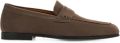Ferragamo Tiberio suède loafers Bruin - Bruin