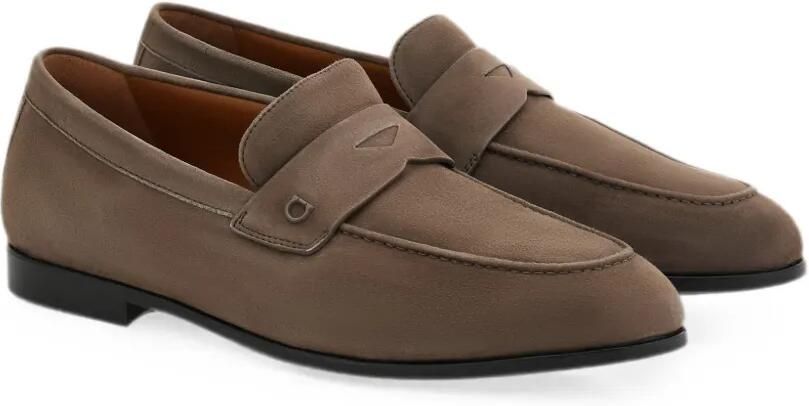 Ferragamo Tiberio suède loafers Bruin - Foto 5