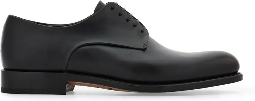 Ferragamo Tramezza derby schoenen Zwart