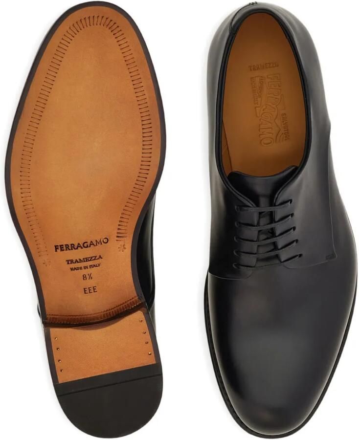 Ferragamo Tramezza derby schoenen Zwart - Foto 2