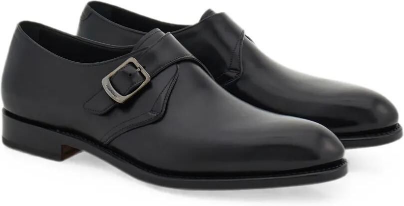 Ferragamo Tramezza gespschoenen Zwart - Foto 5