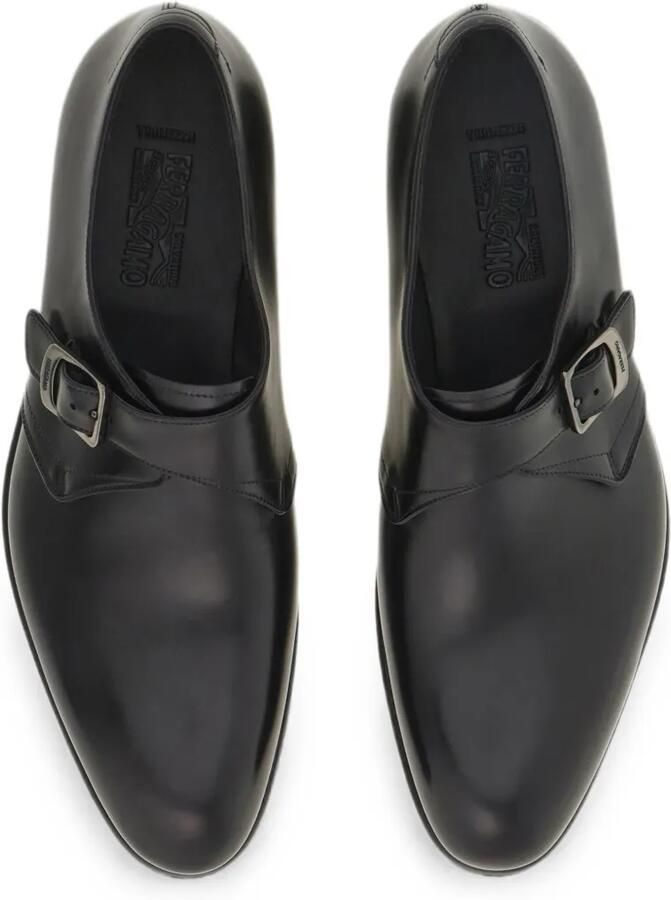Ferragamo Tramezza gespschoenen Zwart - Foto 3