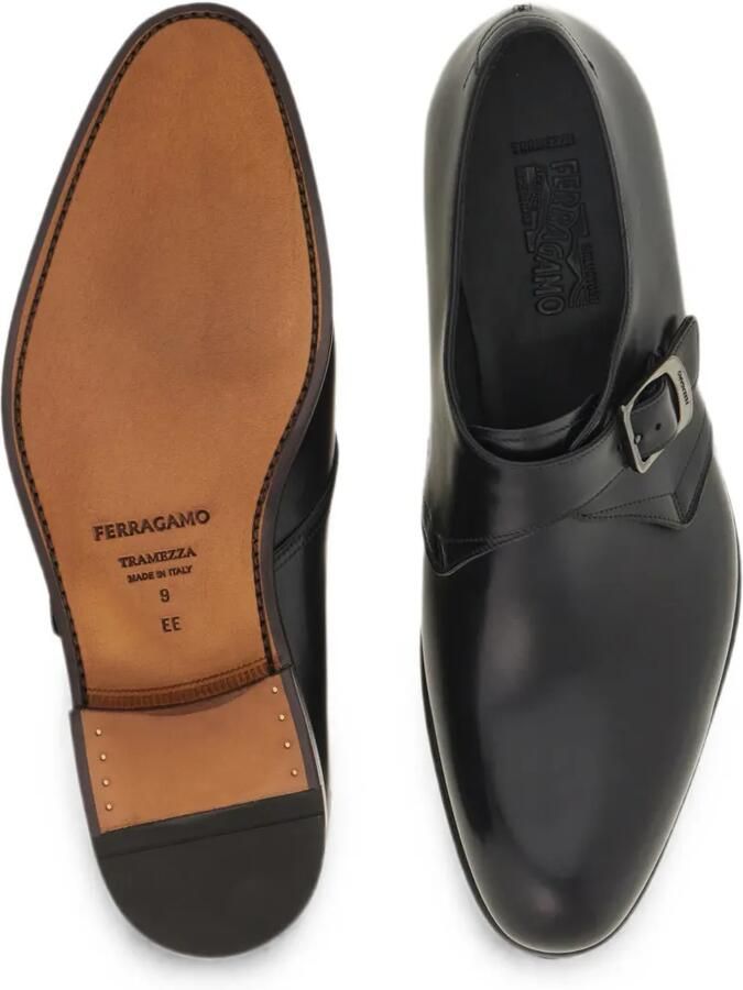 Ferragamo Tramezza gespschoenen Zwart - Foto 2