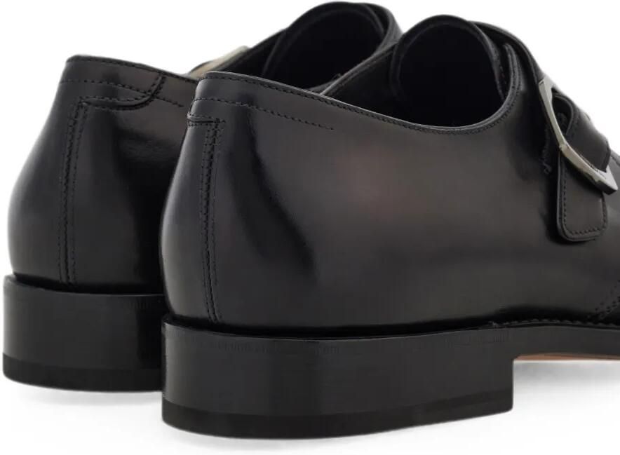 Ferragamo Tramezza gespschoenen Zwart - Foto 4