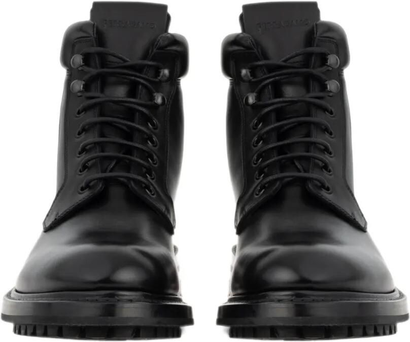 Ferragamo Tramezza lace-up boots Zwart