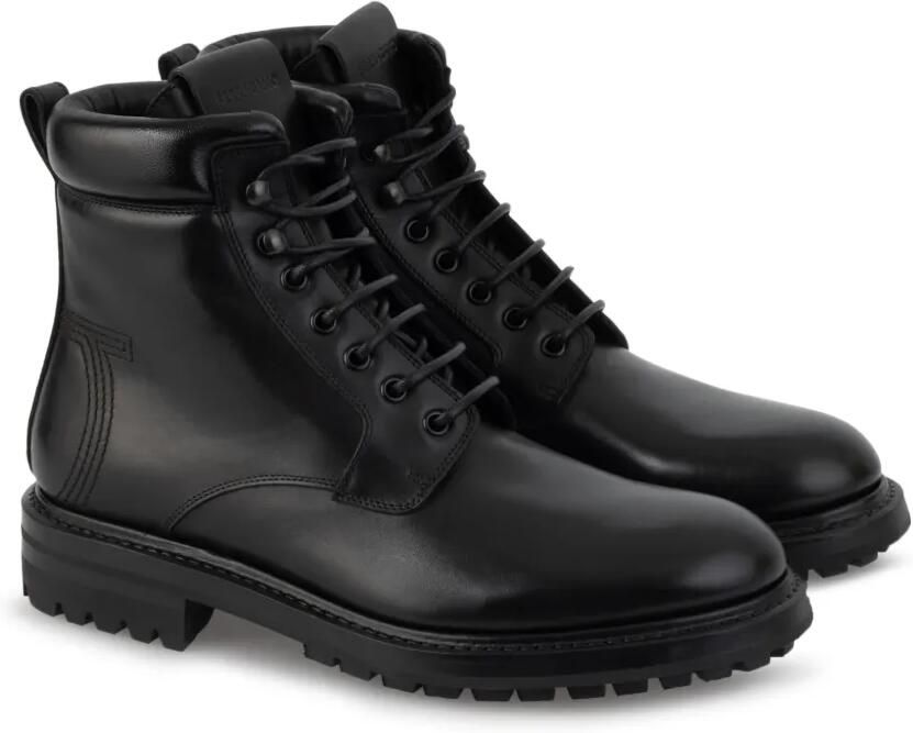 Ferragamo Tramezza lace-up boots Zwart - Foto 2