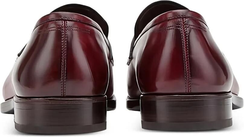 Ferragamo Tramezza leren loafers Rood - Foto 2