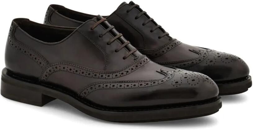 Ferragamo Tramezza Oxford schoenen Bruin - Foto 5