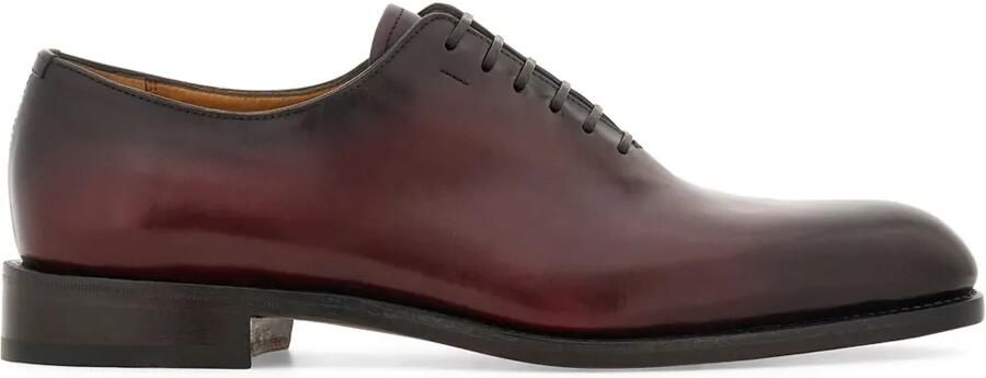 Ferragamo Tramezza Oxford schoenen met effen neus Rood