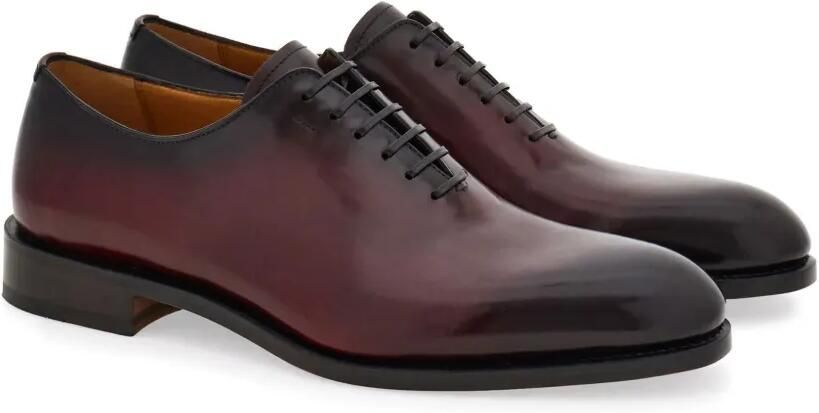 Ferragamo Tramezza Oxford schoenen met effen neus Rood - Foto 2