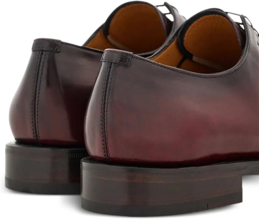 Ferragamo Tramezza Oxford schoenen met effen neus Rood - Foto 5