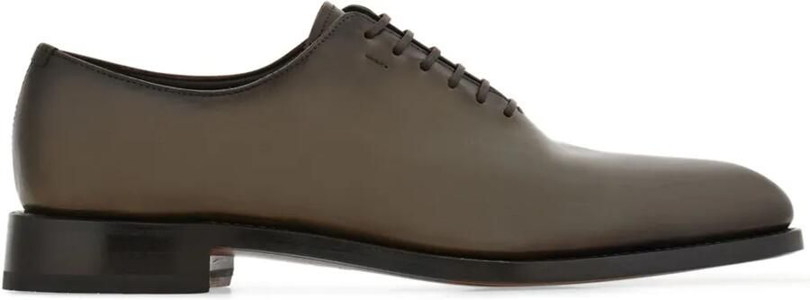 Ferragamo Tramezza Oxford veterschoenen Groen