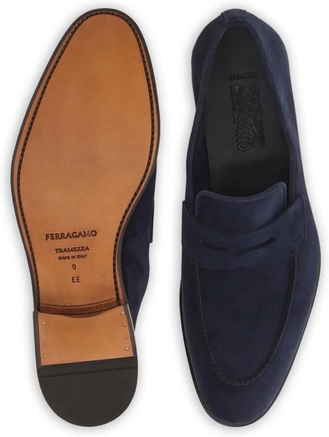 Ferragamo Tramezza penny loafers Blauw - Foto 3