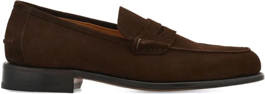 Ferragamo Tramezza suède loafers Bruin
