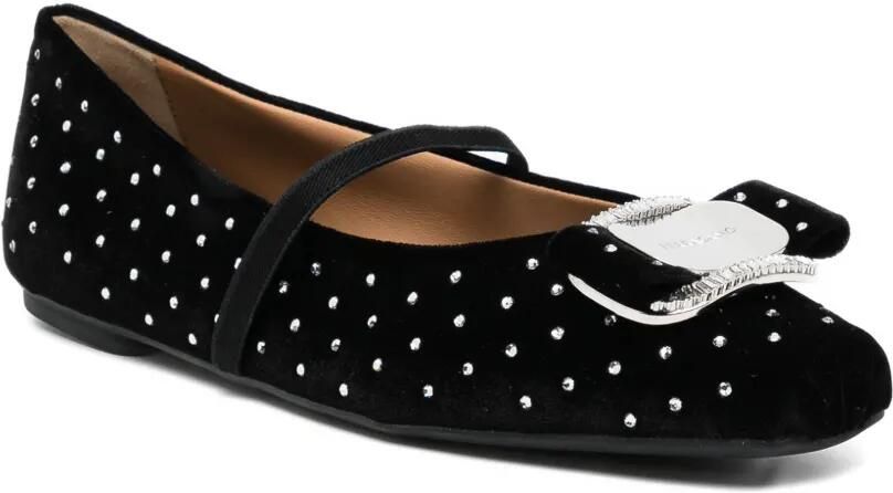 Ferragamo Vara ballerina's met gesp Zwart