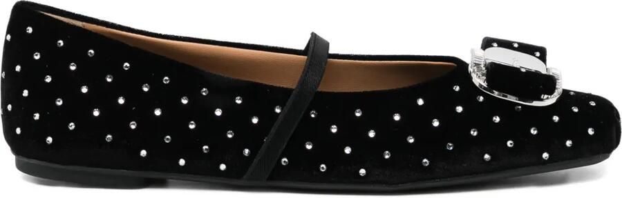 Ferragamo Vara ballerina's met gesp Zwart - Foto 3