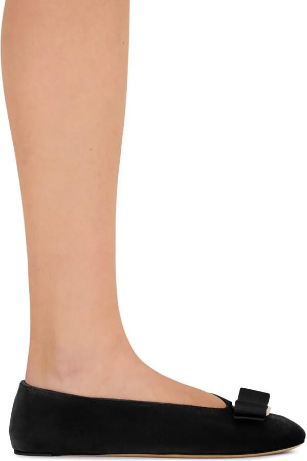 Ferragamo Vara ballerina's met strikdetail Zwart - Foto 3
