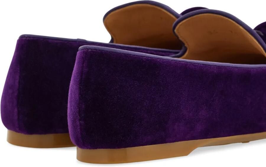 Ferragamo Vara bow loafers Paars - Foto 4