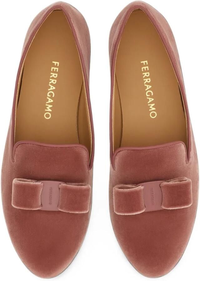 Ferragamo Vara bow loafers Roze - Foto 2