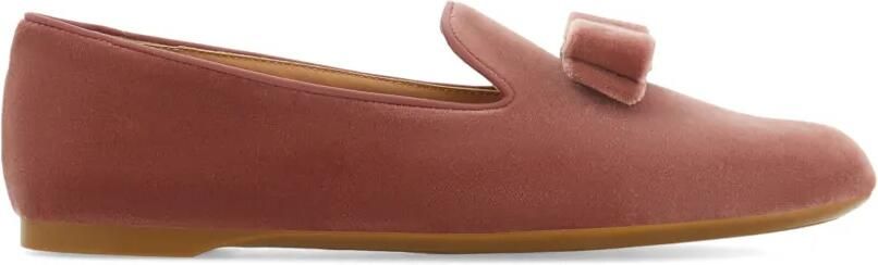 Ferragamo Vara bow loafers Roze - Foto 4