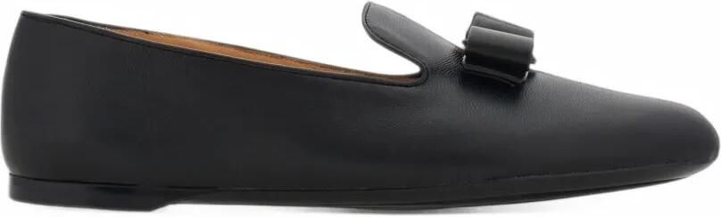 Ferragamo Vara bow loafers Zwart