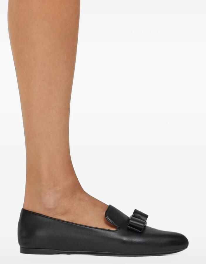 Ferragamo Vara bow loafers Zwart - Foto 2