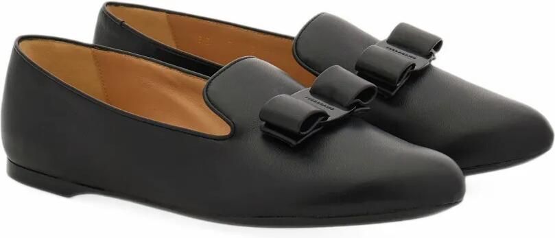 Ferragamo Vara bow loafers Zwart - Foto 5