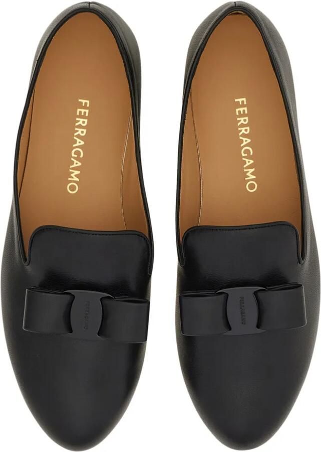 Ferragamo Vara bow loafers Zwart - Foto 3