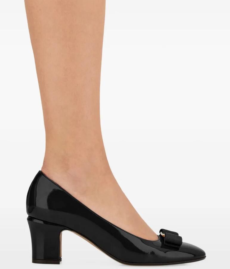 Ferragamo Vara Bow pumps Zwart - Foto 2