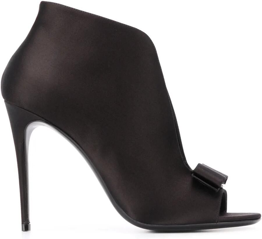 Ferragamo Vara laarzen met strik Zwart