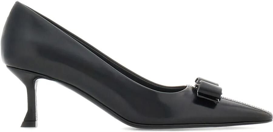 Ferragamo Vara leren pumps Zwart