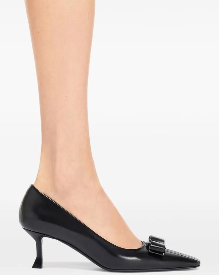 Ferragamo Vara leren pumps Zwart - Foto 2