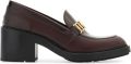 Ferragamo Vara loafers met ketting Rood - Rood