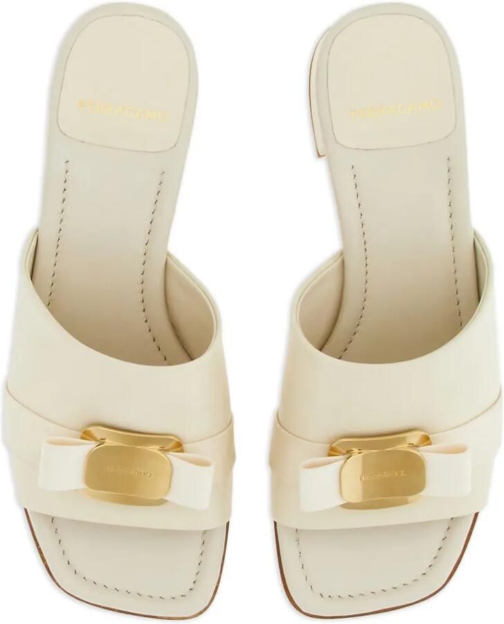 Ferragamo Vara muiltjes Wit - Foto 2
