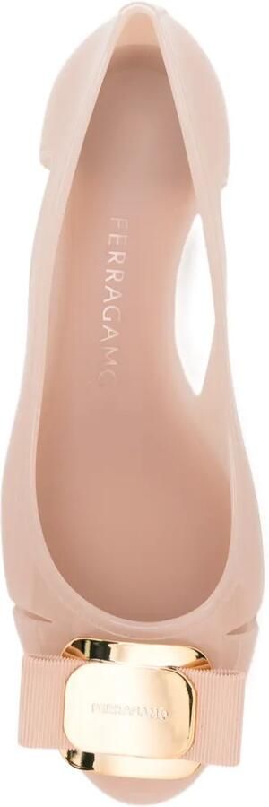 Ferragamo Vara pumps met strik Roze - Foto 4