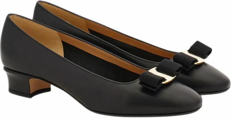 Ferragamo Vara pumps Zwart - Foto 4