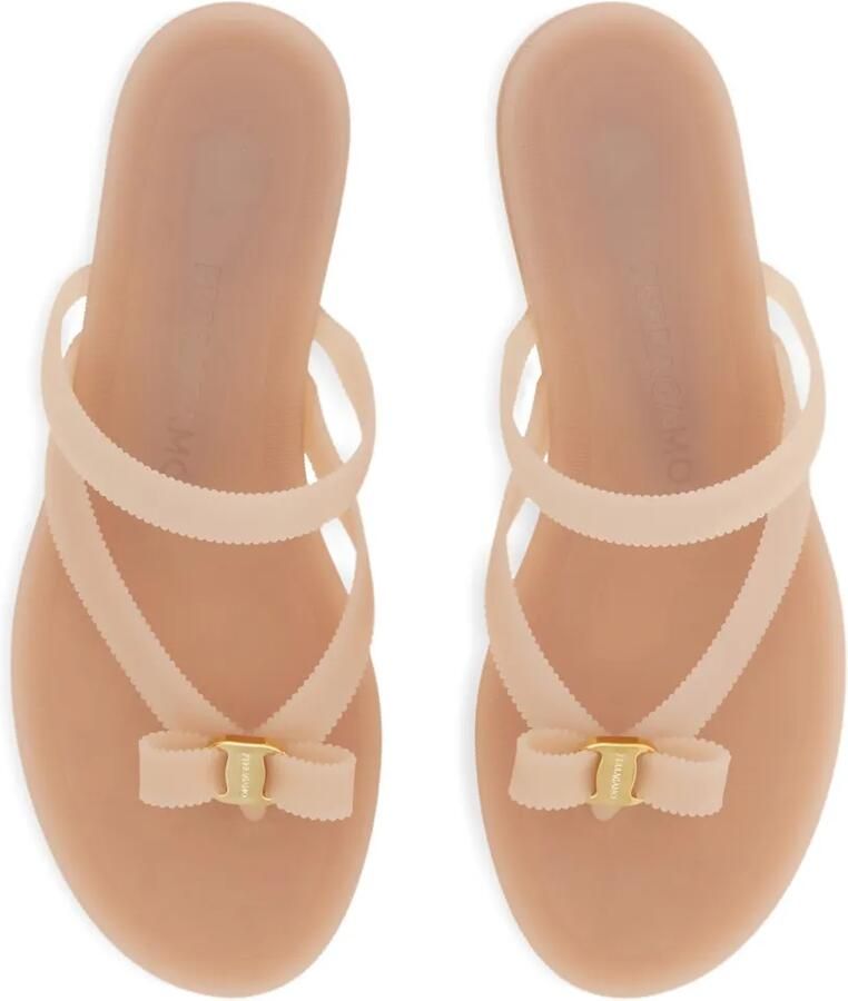 Ferragamo Vara sandalen met strik Roze - Foto 2