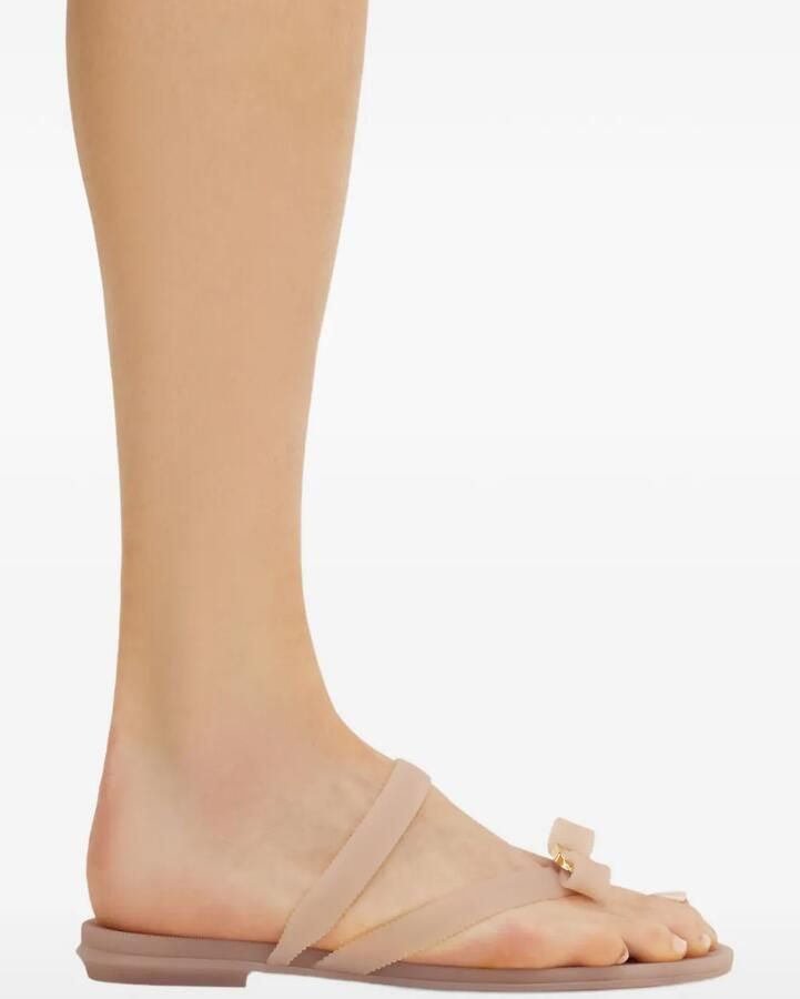 Ferragamo Vara sandalen met strik Roze - Foto 3