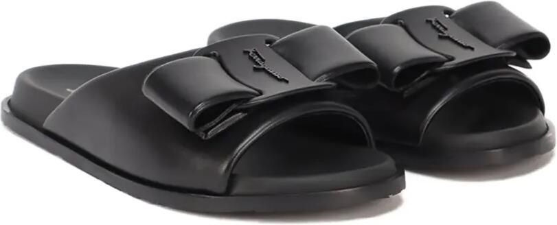 Ferragamo Vara sandalen met strik Zwart - Foto 4