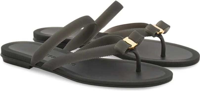 Ferragamo Vara sandalen met strik Zwart - Foto 4